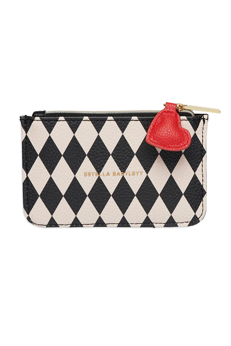 Harlequin Print Card Purse - Image 3
