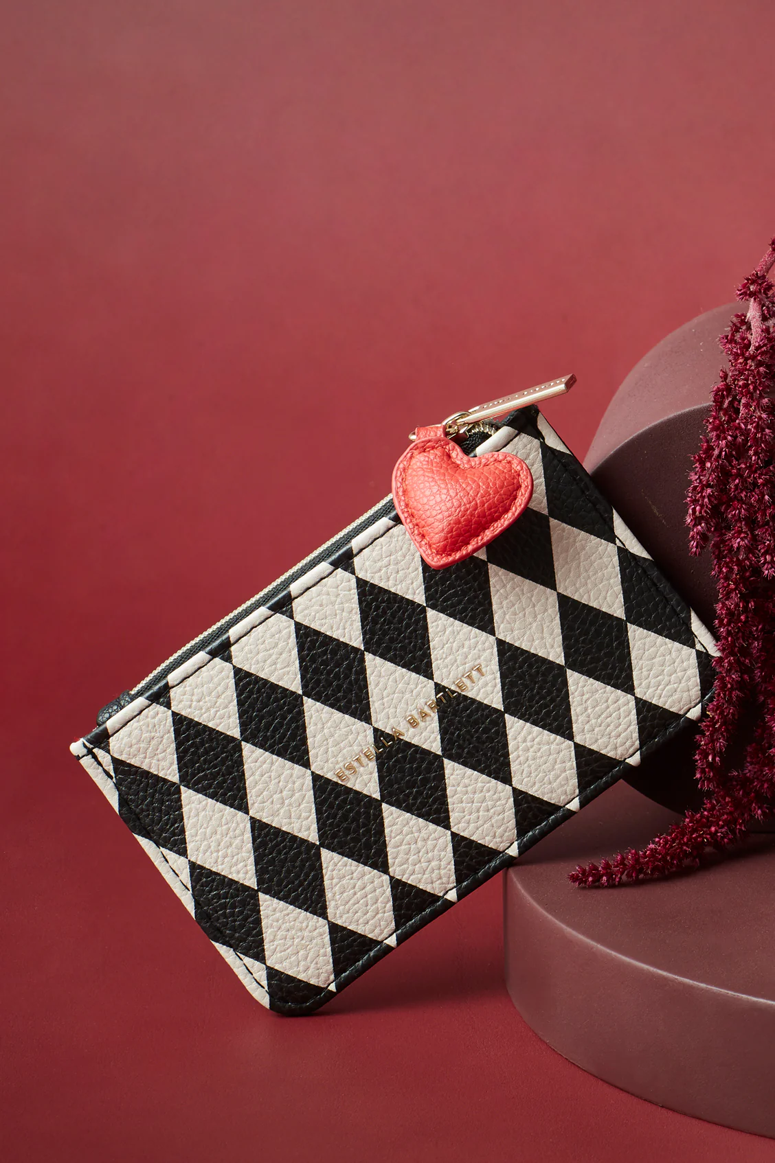 Harlequin Print Card Purse - Image 6