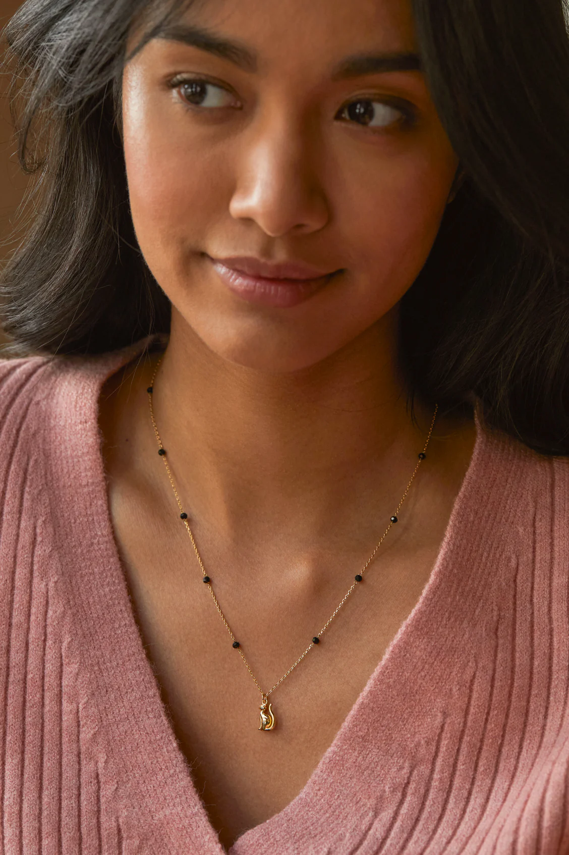 Black Cat Necklace - Image 6