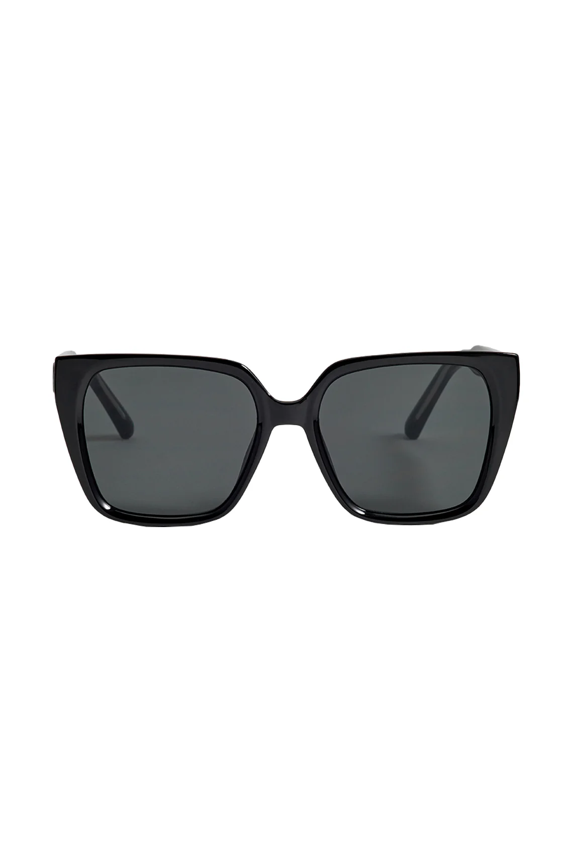 Milan Black Square Women’s Sunglasses - Image 3