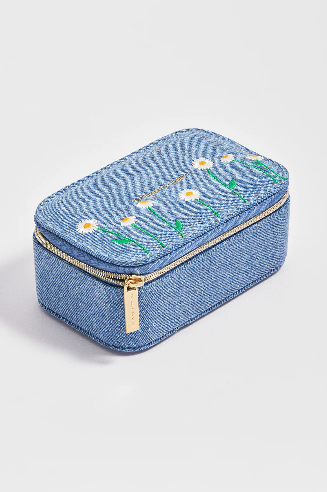 Daisy Embroidered Mini Jewellery Box - Image 4
