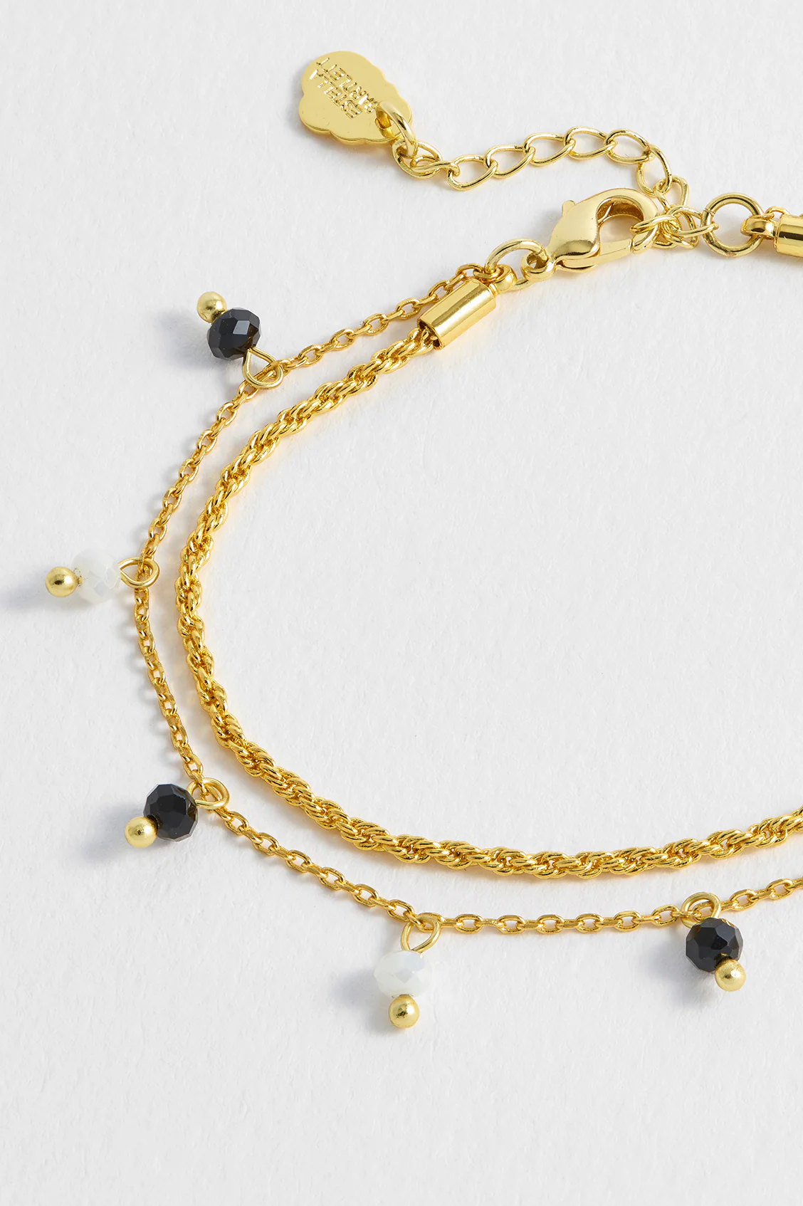 Double Chain Crystal Bracelet - Image 5