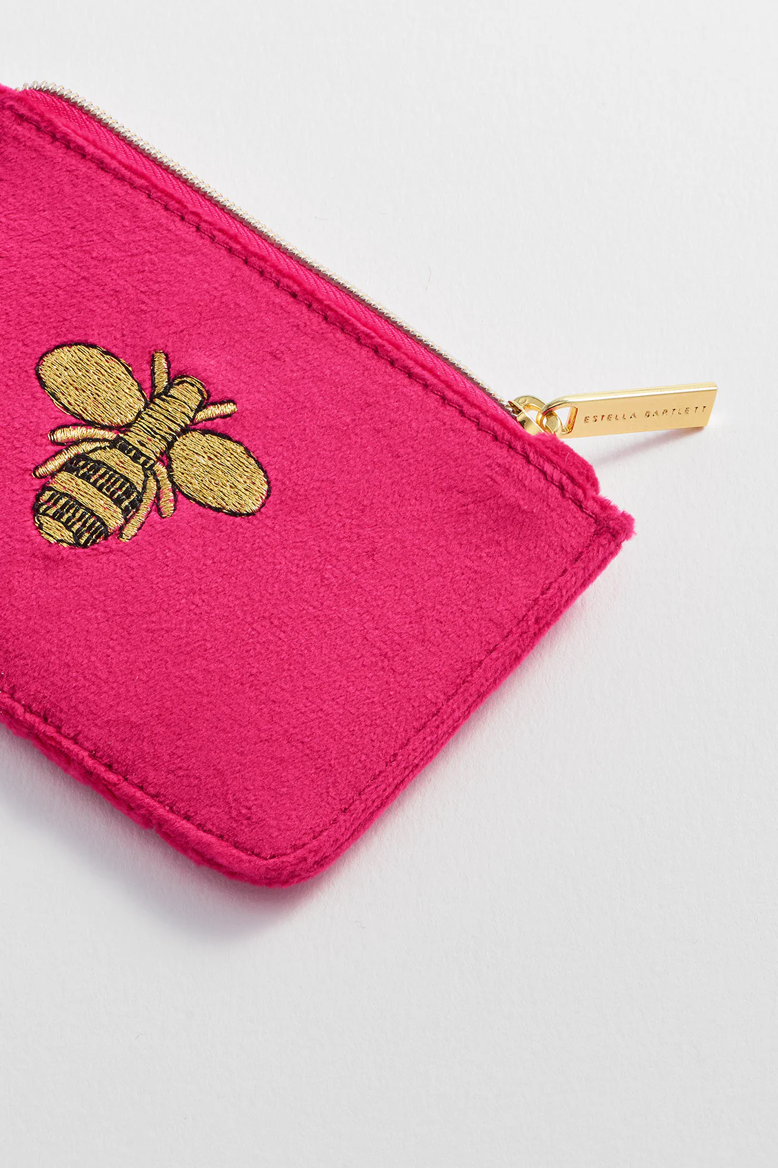 Embroidered Bee Card Purse - Image 5