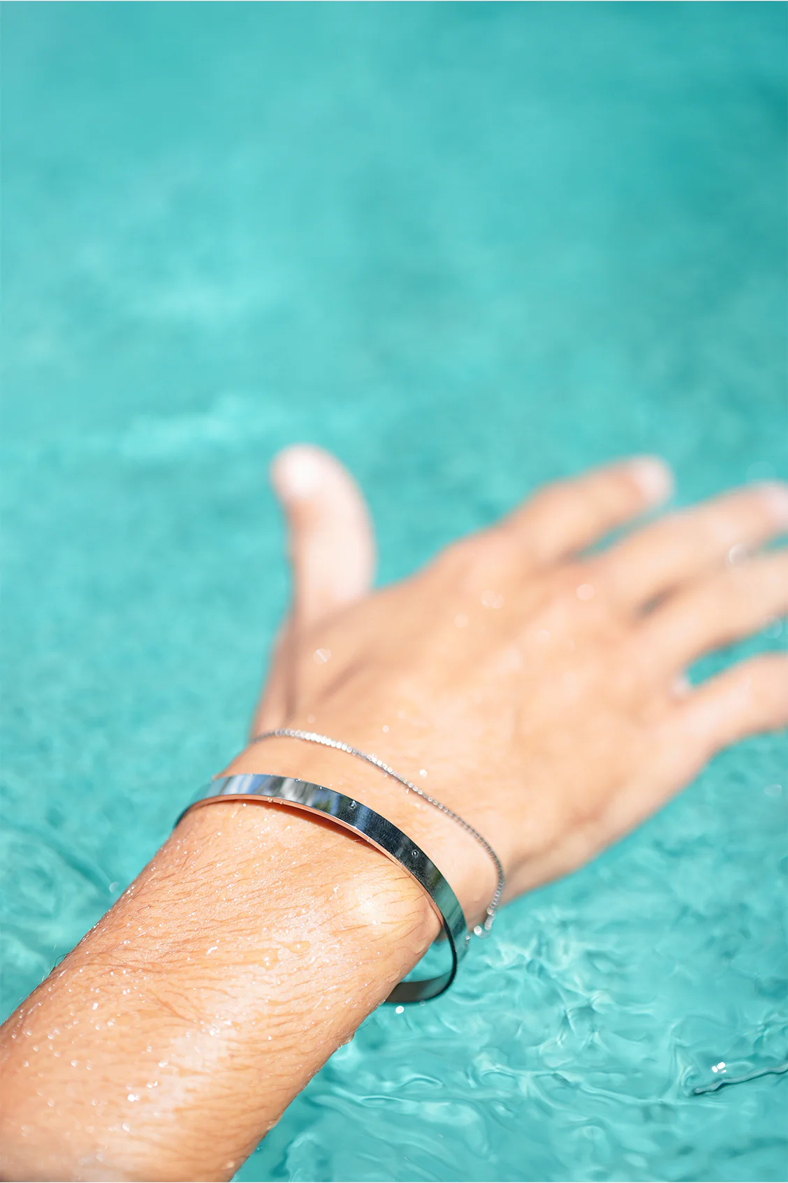 Men's Fine Curb Chain Bracelet - Image 2