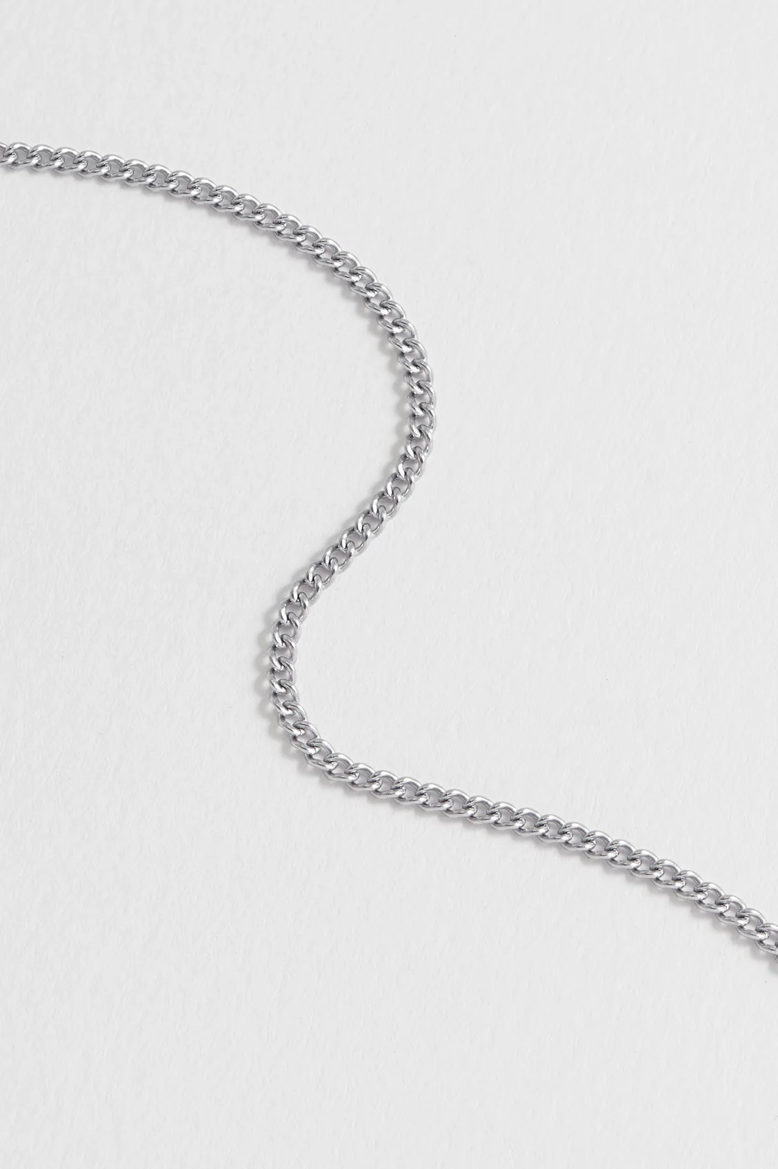 Men's Fine Curb Chain Bracelet - Image 4