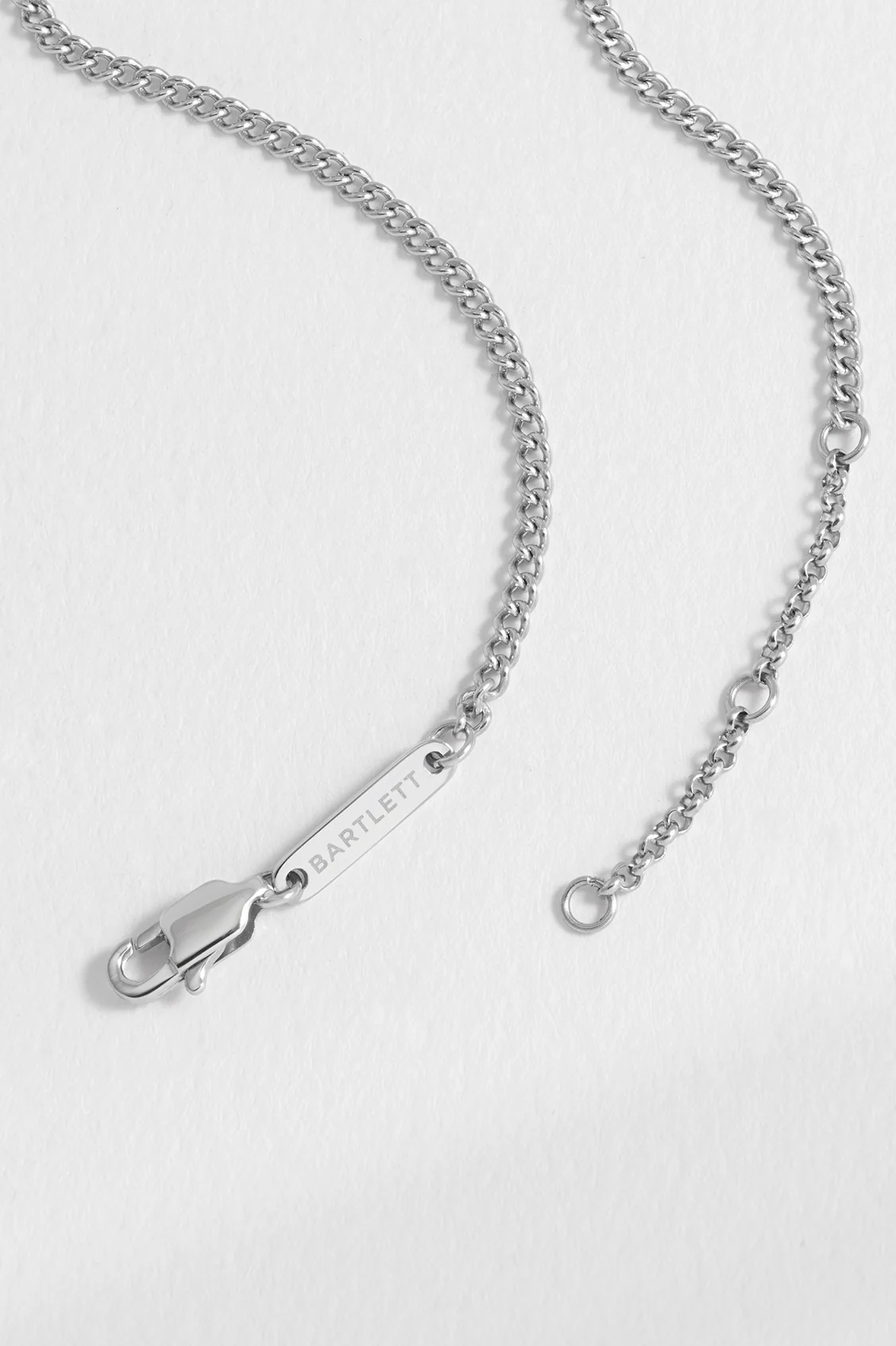 Men's Fine Curb Chain Bracelet - Image 6
