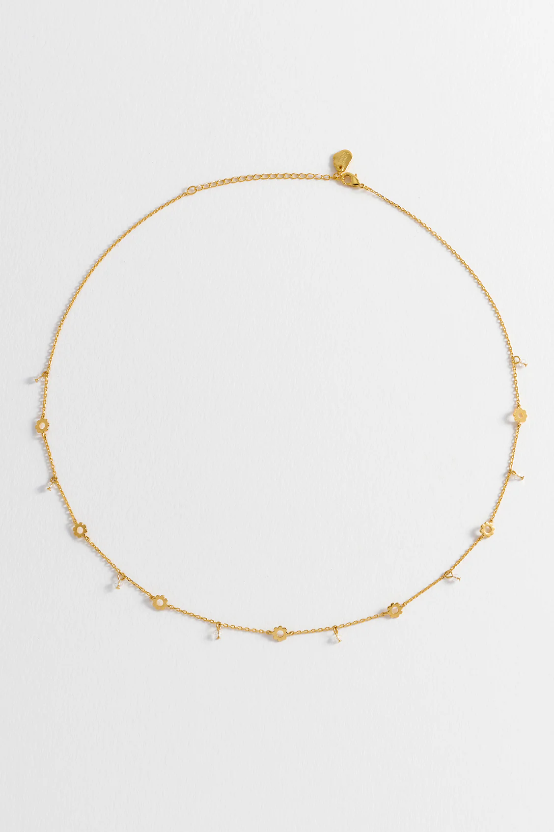 Flower Crystal Necklace - Image 6