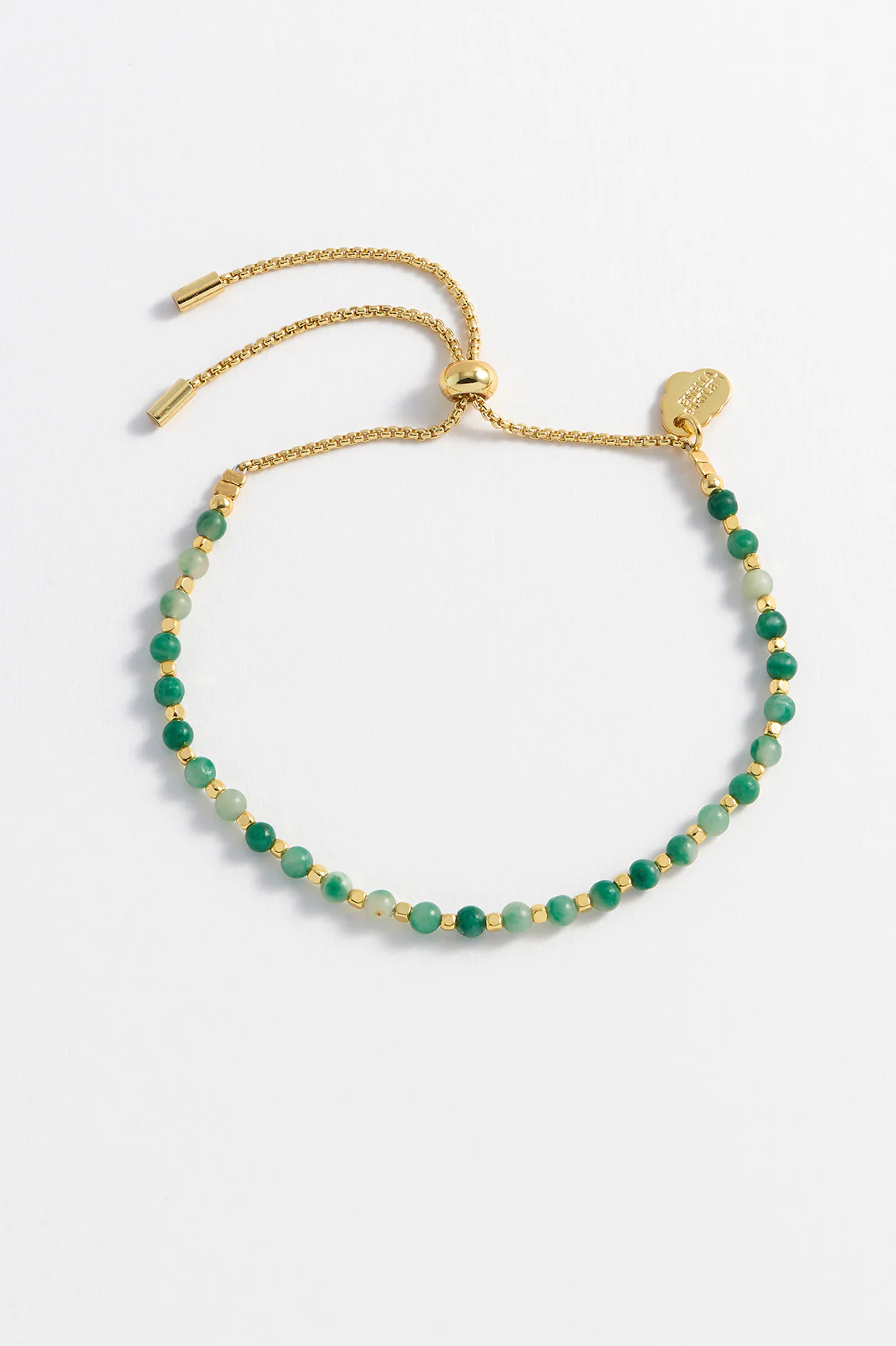 Green Quartz Gemstone Amelia Bracelet - Image 3