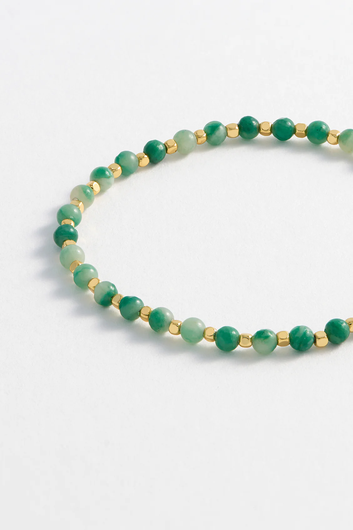 Green Quartz Gemstone Amelia Bracelet - Image 5