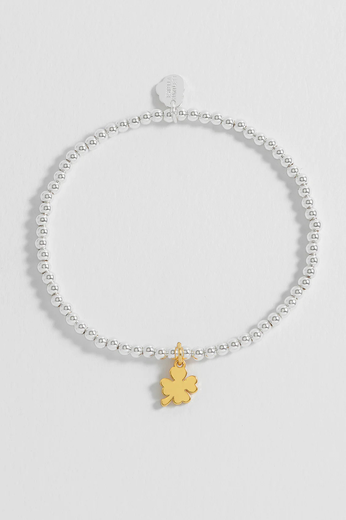 Sienna Beaded Lucky Clover Charm Bracelet - Image 2