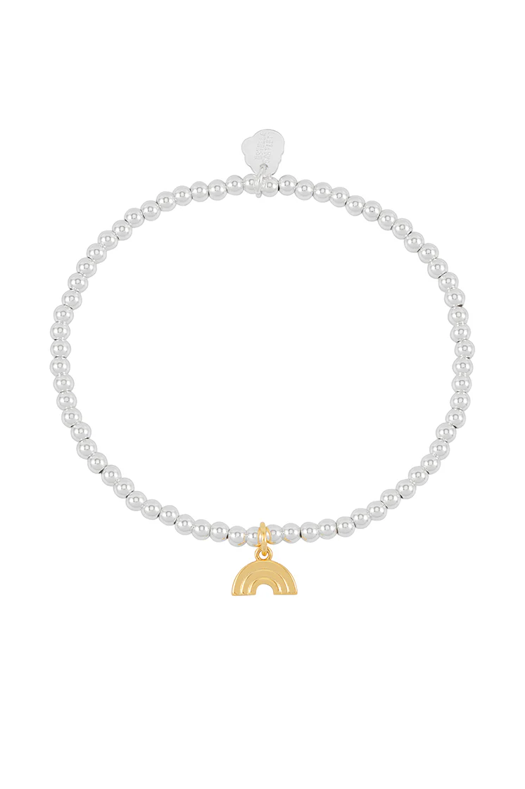 Sienna Beaded Rainbow Charm Bracelet - Image 3