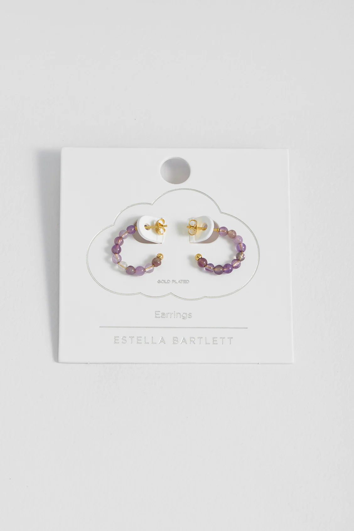 Gemstone Amelia Hoop Earrings - Image 2