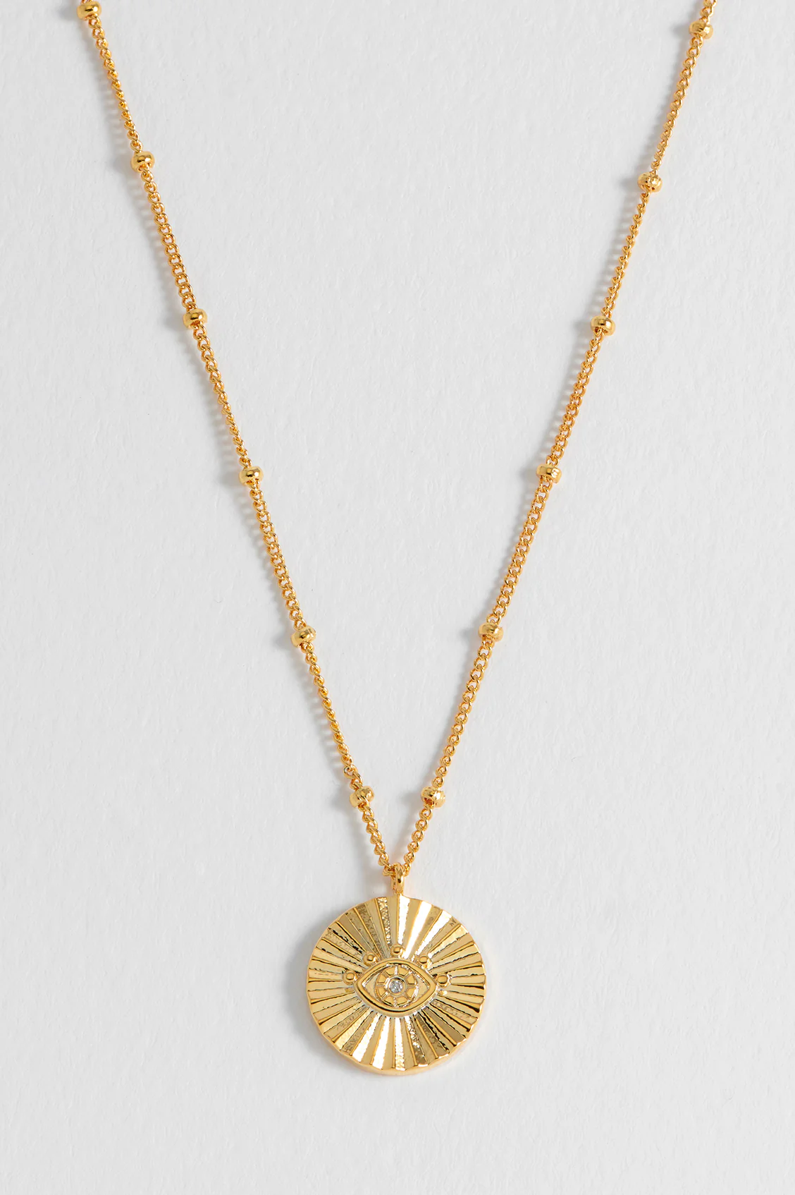 Boho Eye Coin Necklace - Image 6