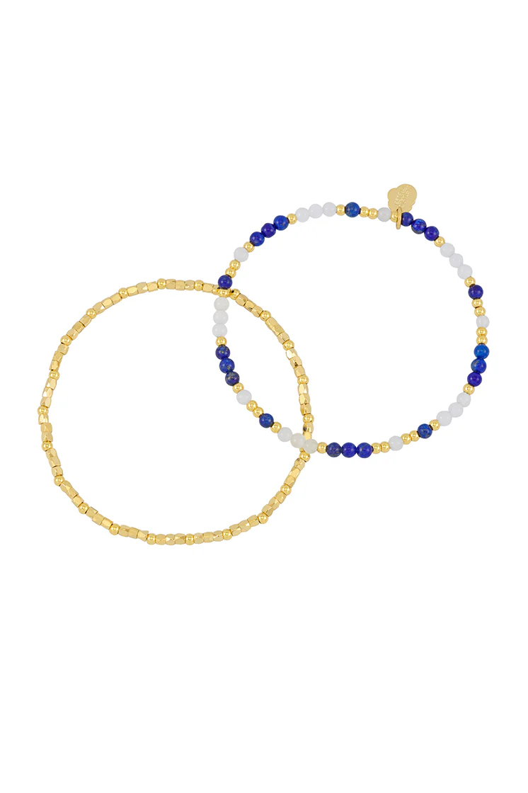 Coco and Gemstone Bracelet Set - Image 3