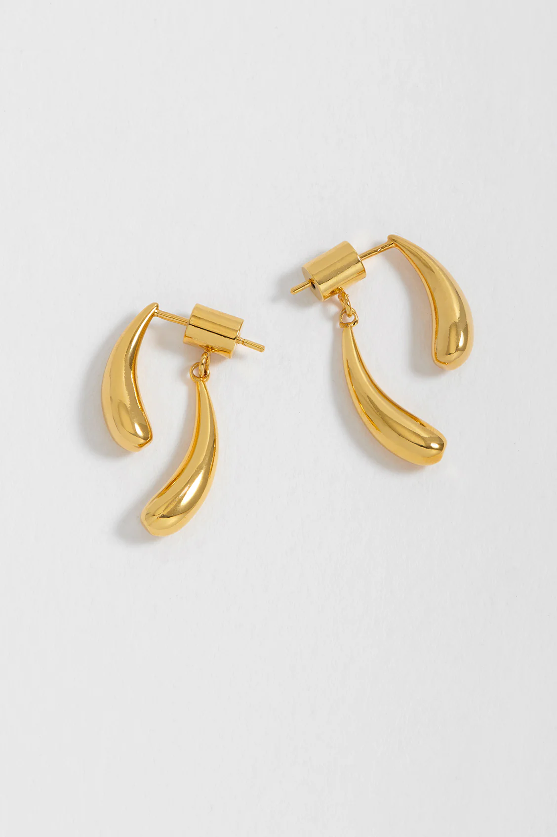 Double Droplet Illusion Earrings - Image 4