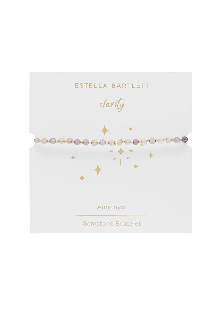 Wellness Amethyst Gemstone Amelia Bracelet - Image 3