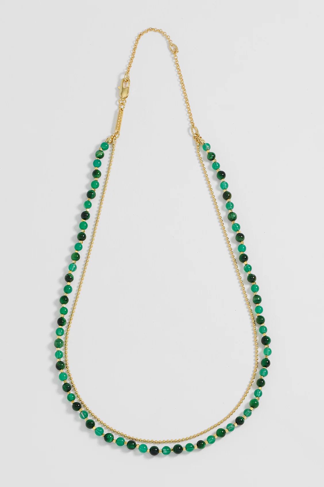 Gemstone Duo Necklace - Image 4
