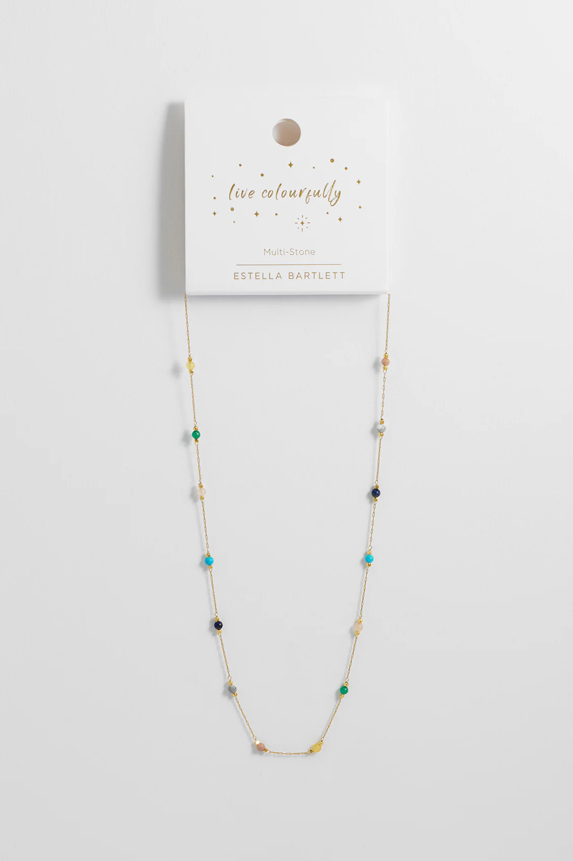 Wellness Mixed Beaded Chain Necklace - Image 6