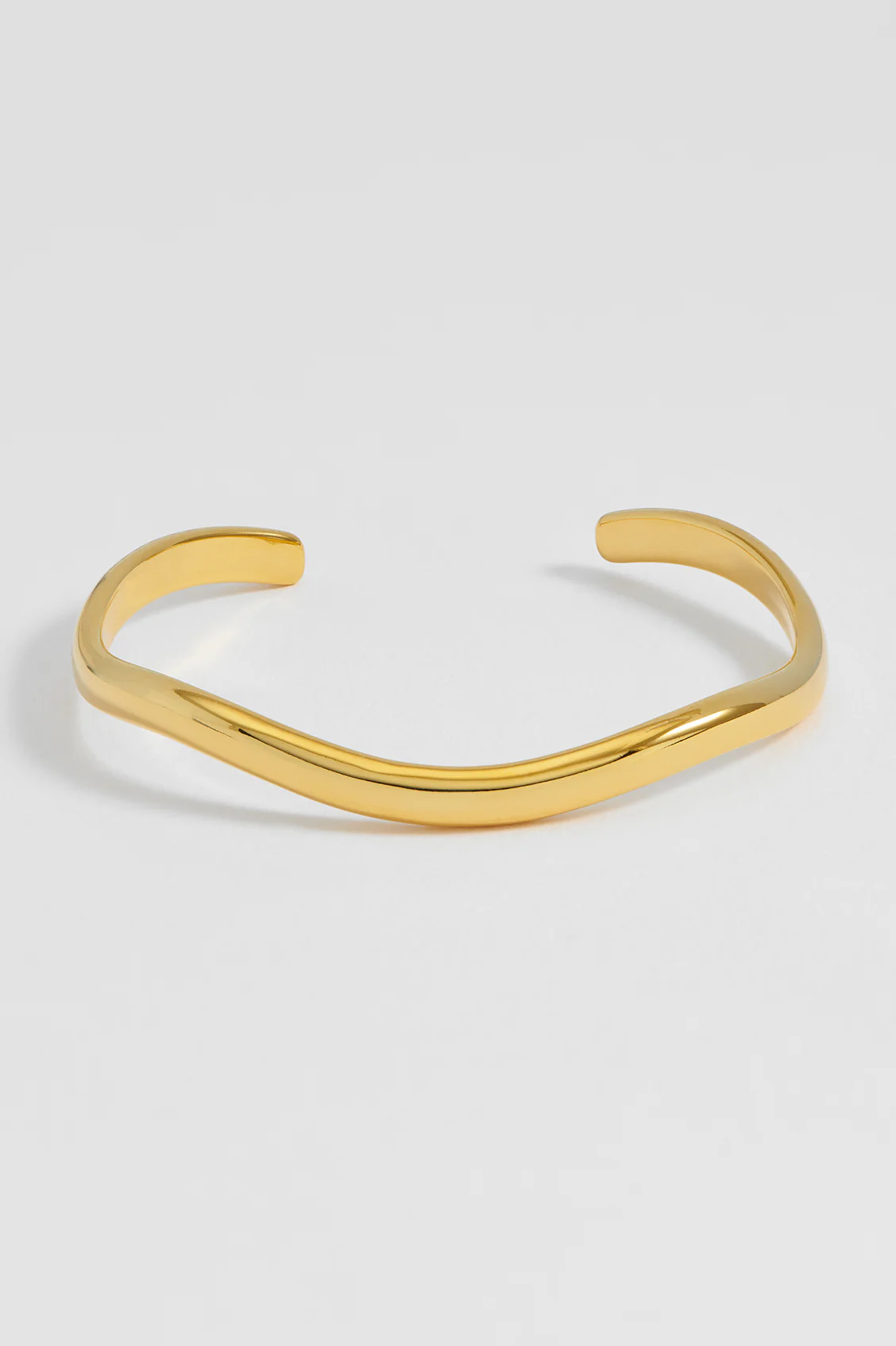 Molten Open Cuff Bangle - Image 4