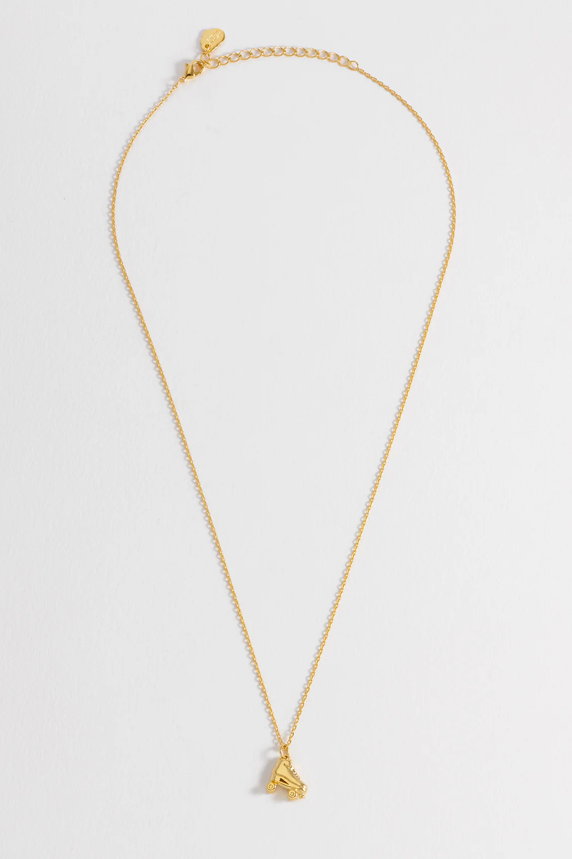 Pave Roller Skate Necklace - Image 5