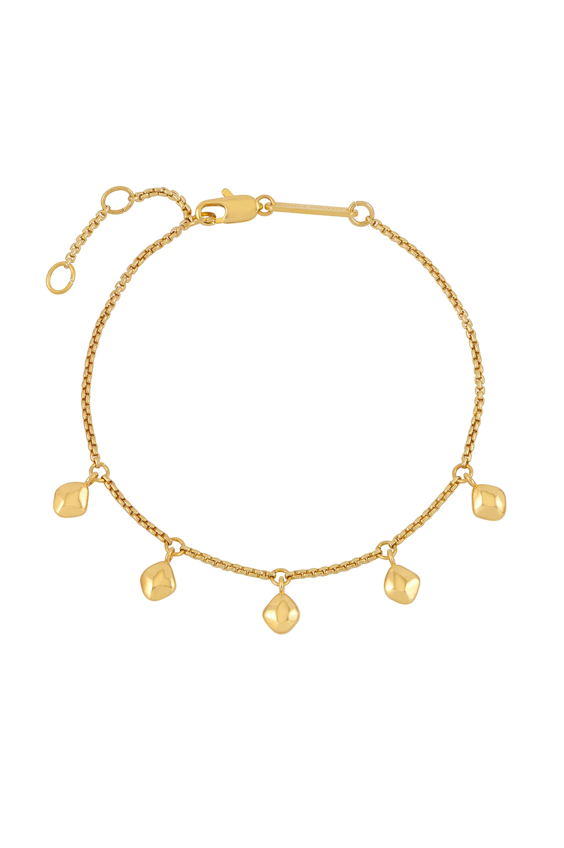 Pebble Double Chain Bracelet - Image 3