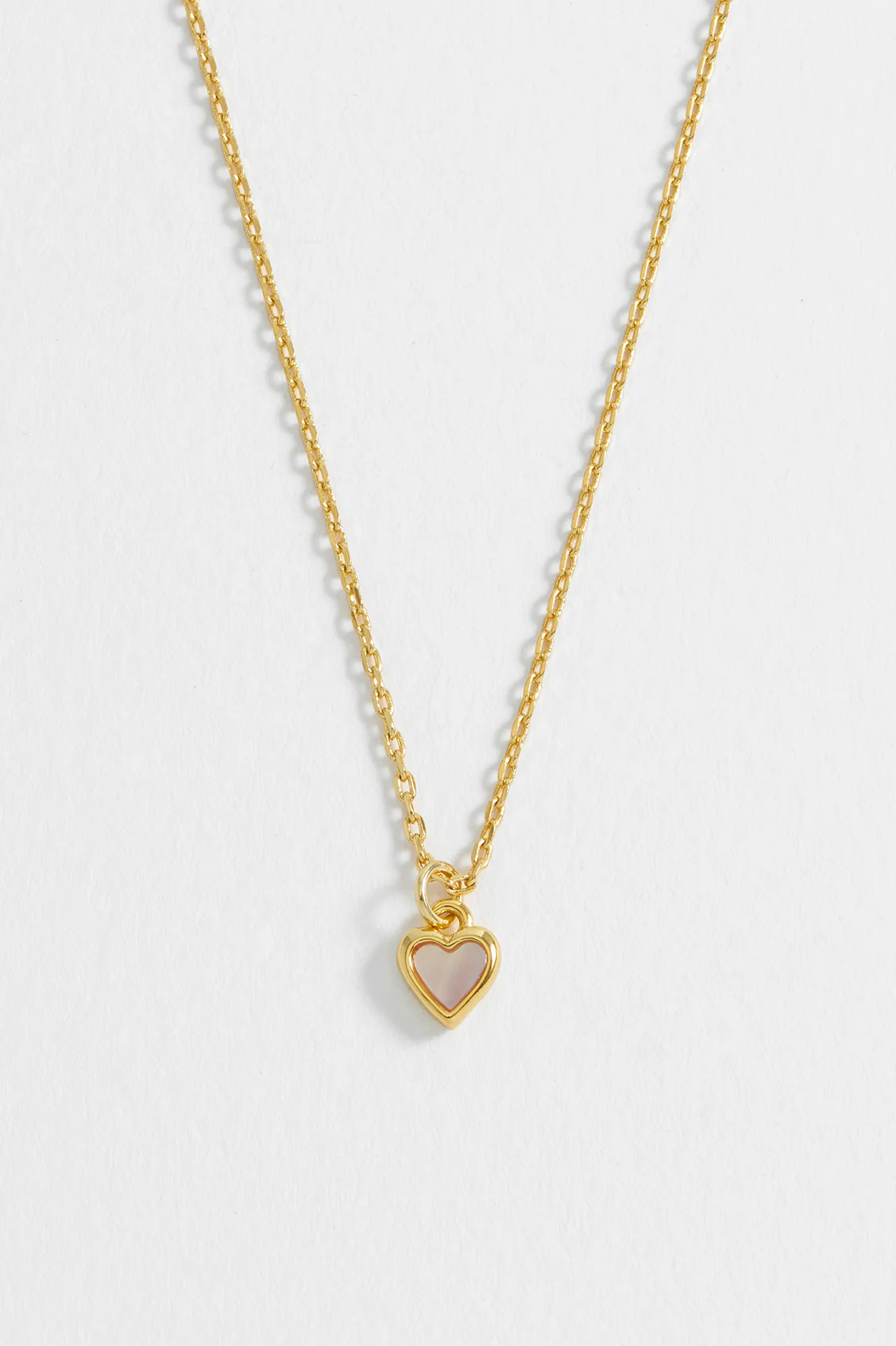 Pink Pearl Heart Necklace - Image 4