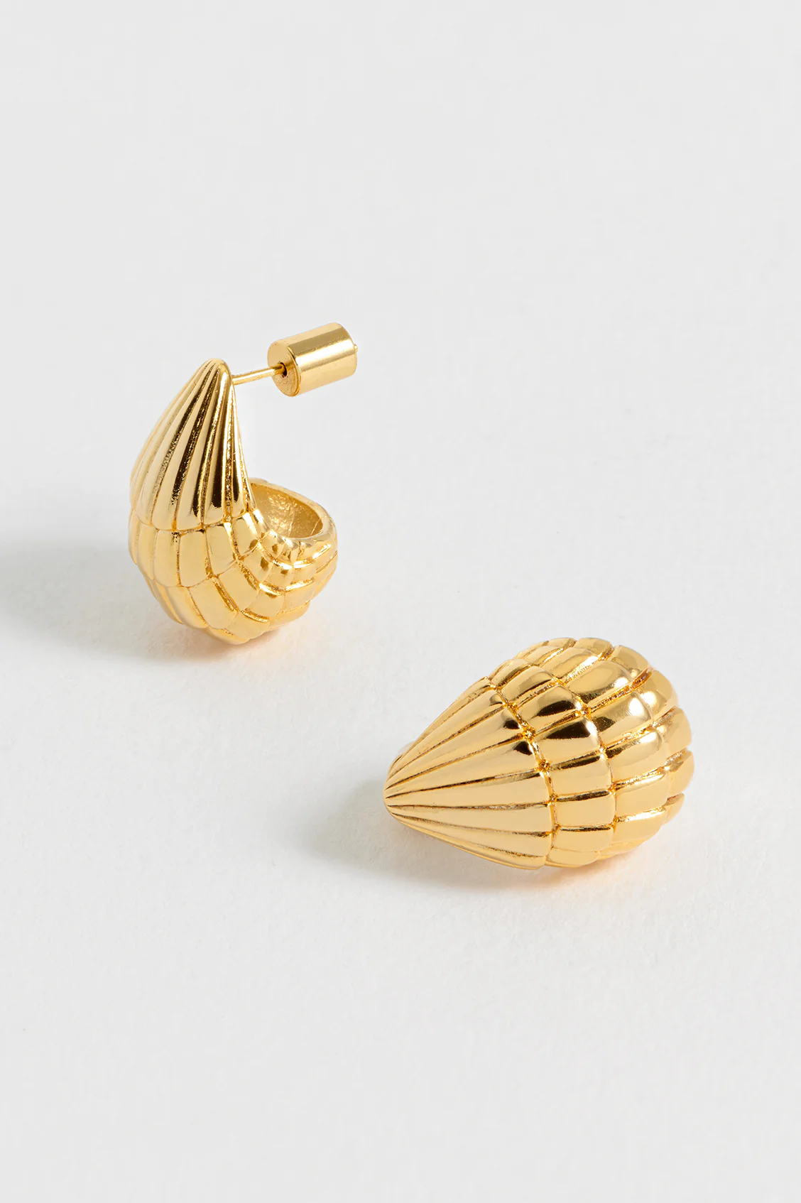 Seashell Teardrop Earrings - Image 5