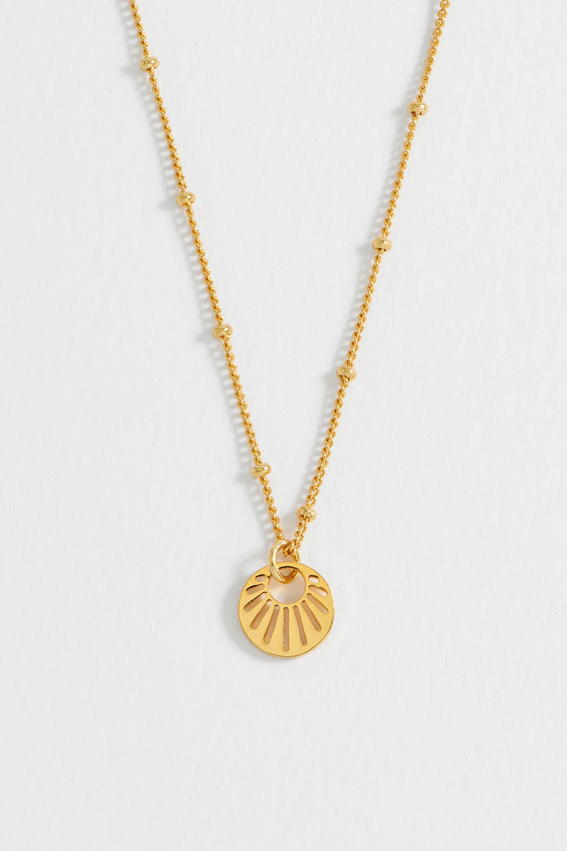 Sunburst Cutout Necklace - Image 5