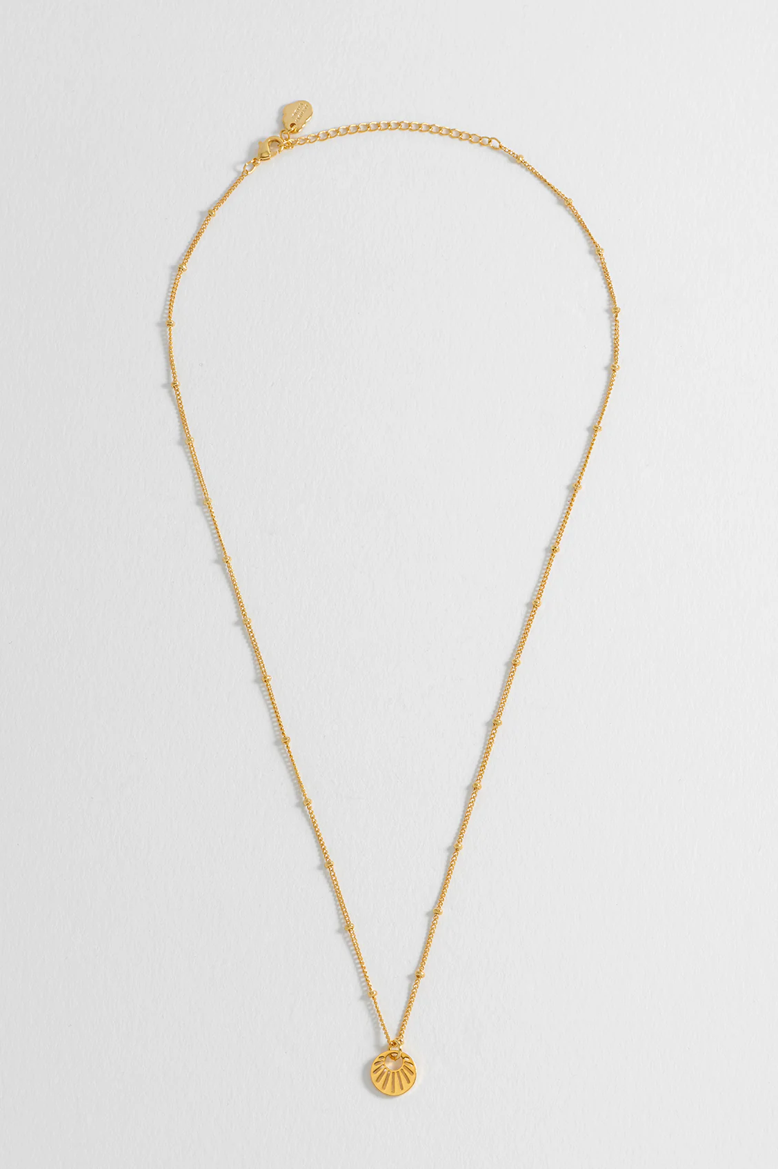 Sunburst Cutout Necklace - Image 6
