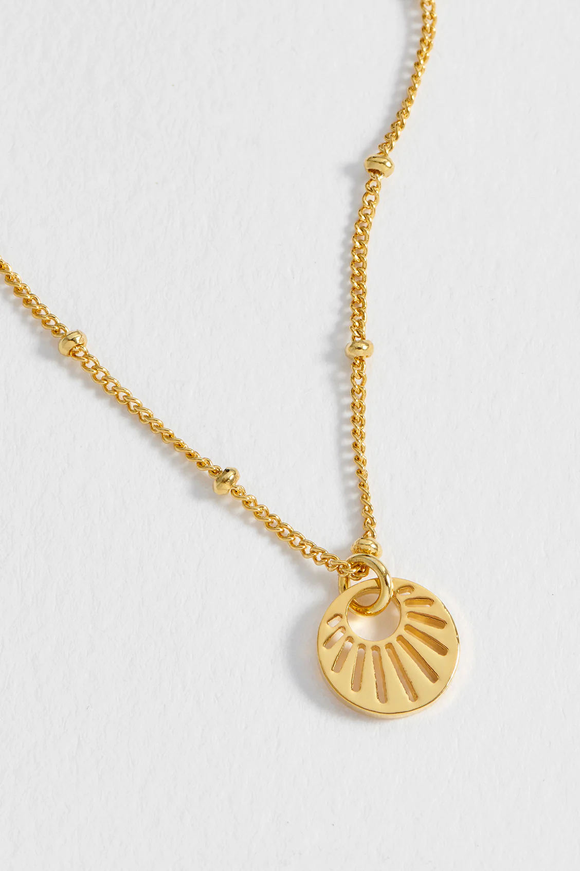 Sunburst Cutout Necklace - Image 7