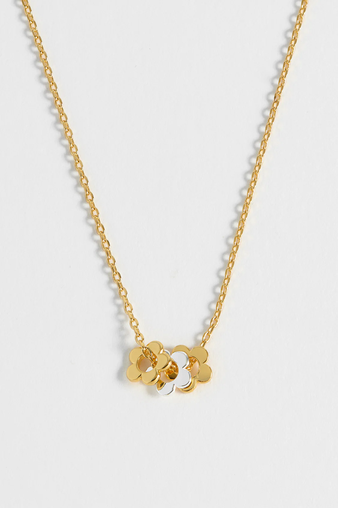 Trio Flower Necklace - Image 2