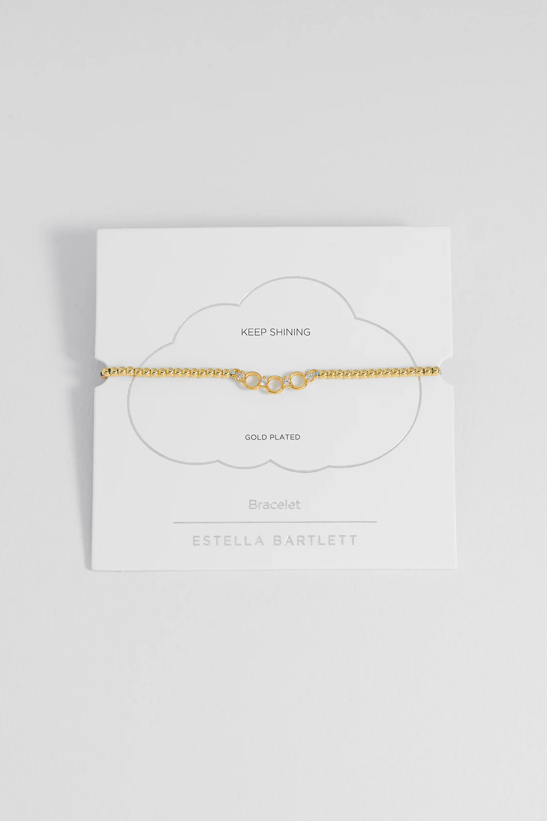 Triple Disc CZ Louise Bracelet