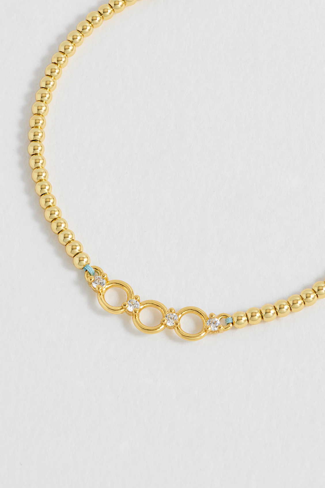 Triple Disc CZ Louise Bracelet - Image 4