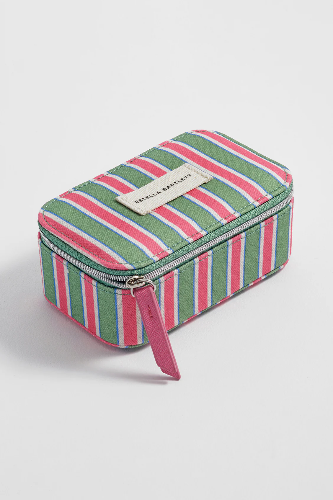 Green Stripe Mini Jewellery Box - Image 5