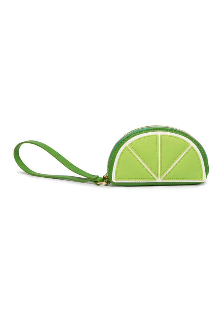 Lime Slice Applique Purse - Image 3