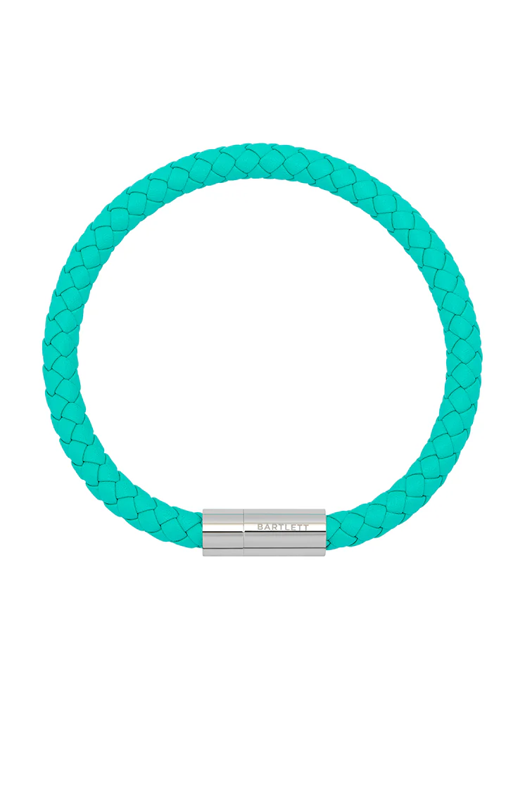 Men's Leather Single Plaited Wrap Bracelet - Image 3