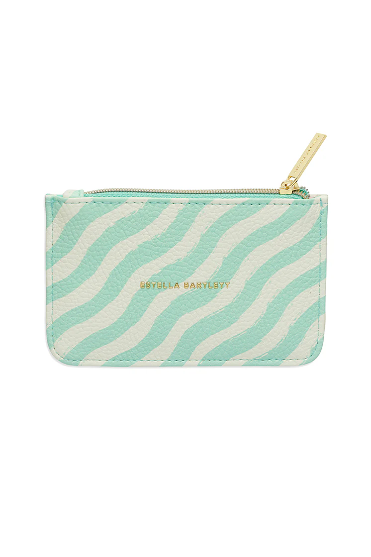 Mint Wiggle Print Card Purse - Image 3