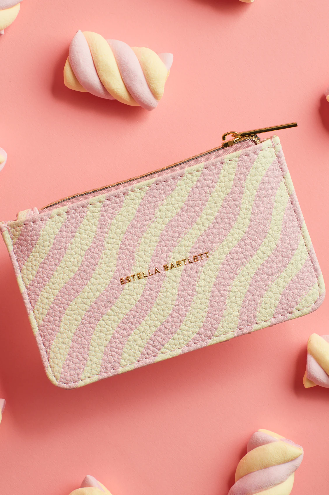 Pink Wiggle Print Card Purse - Image 2