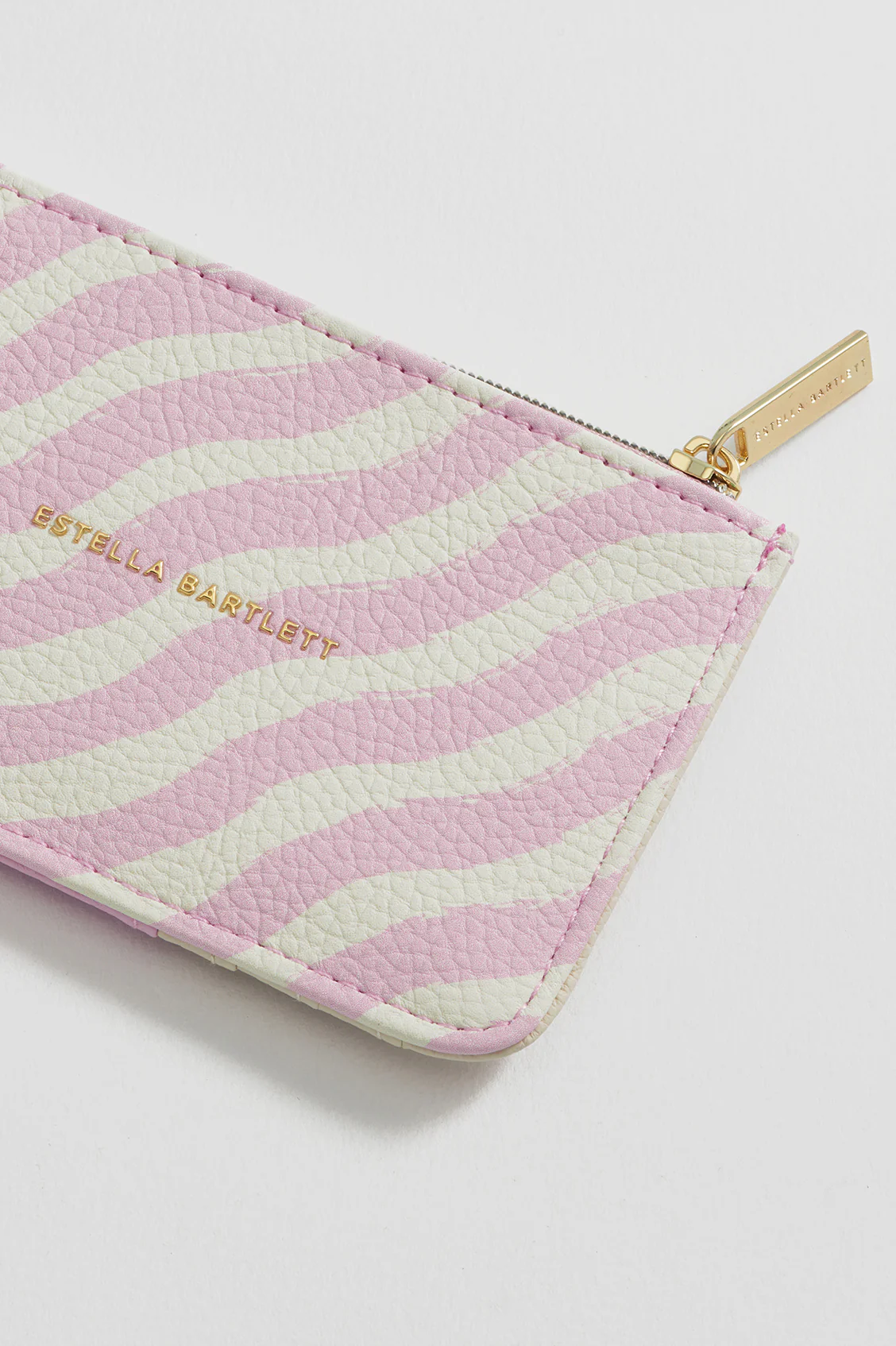Pink Wiggle Print Card Purse - Image 5