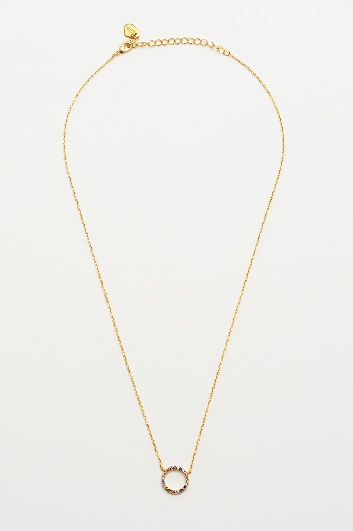 Rainbow Circle Necklace - Image 5