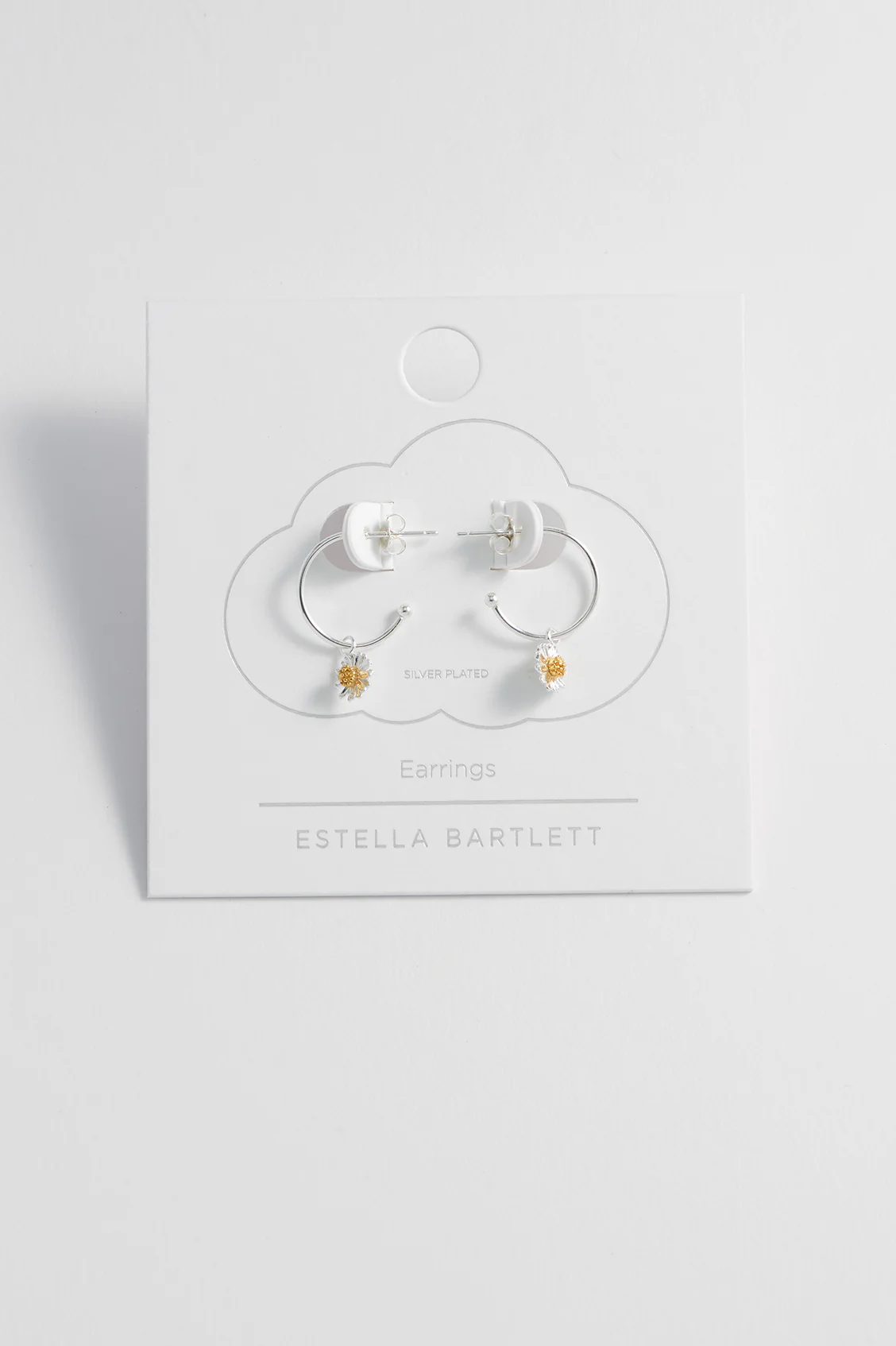 Wildflower Drop Hoop Earrings - Image 5