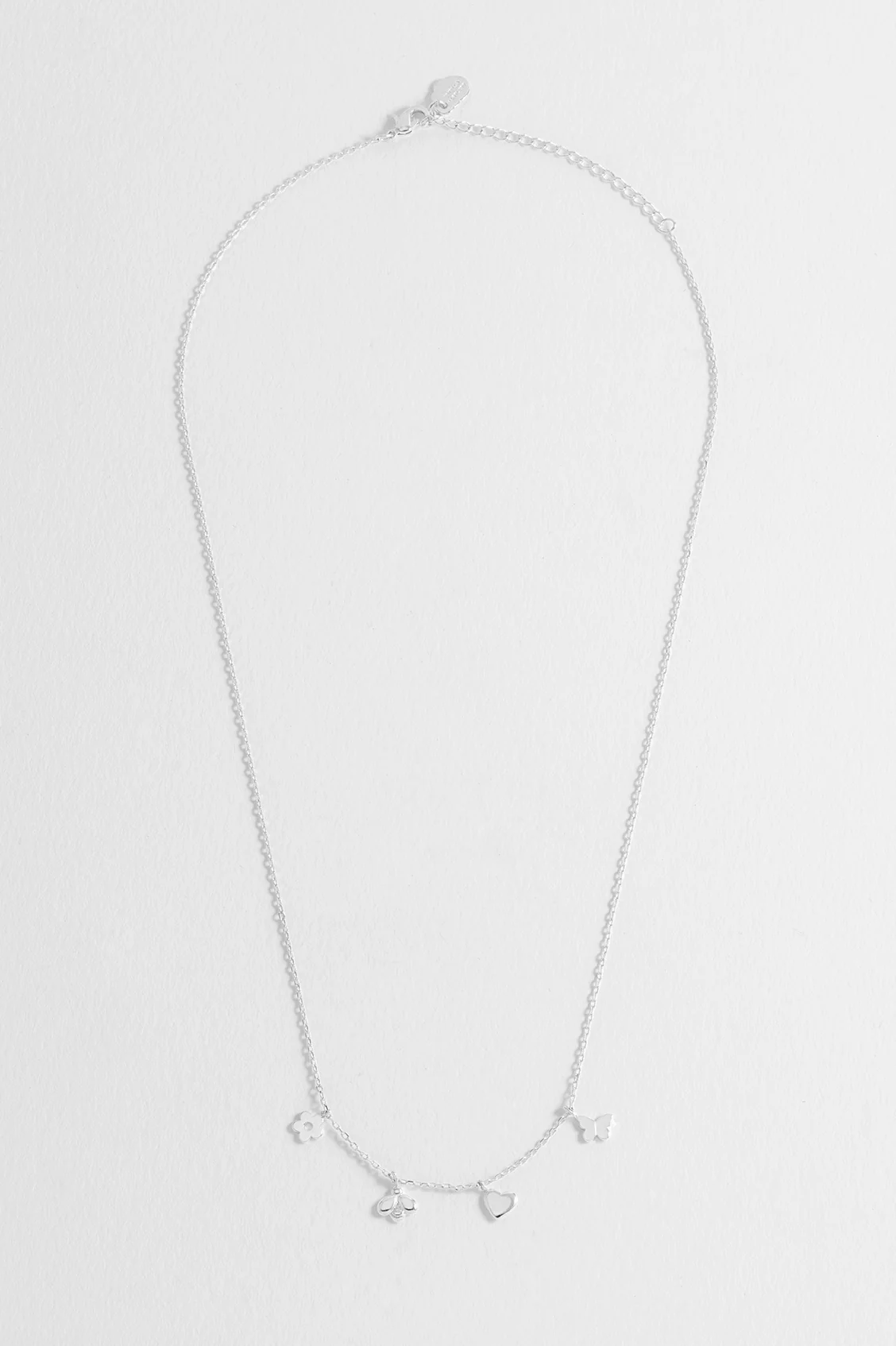 Bee and Butterfly Charm Necklace - Image 5