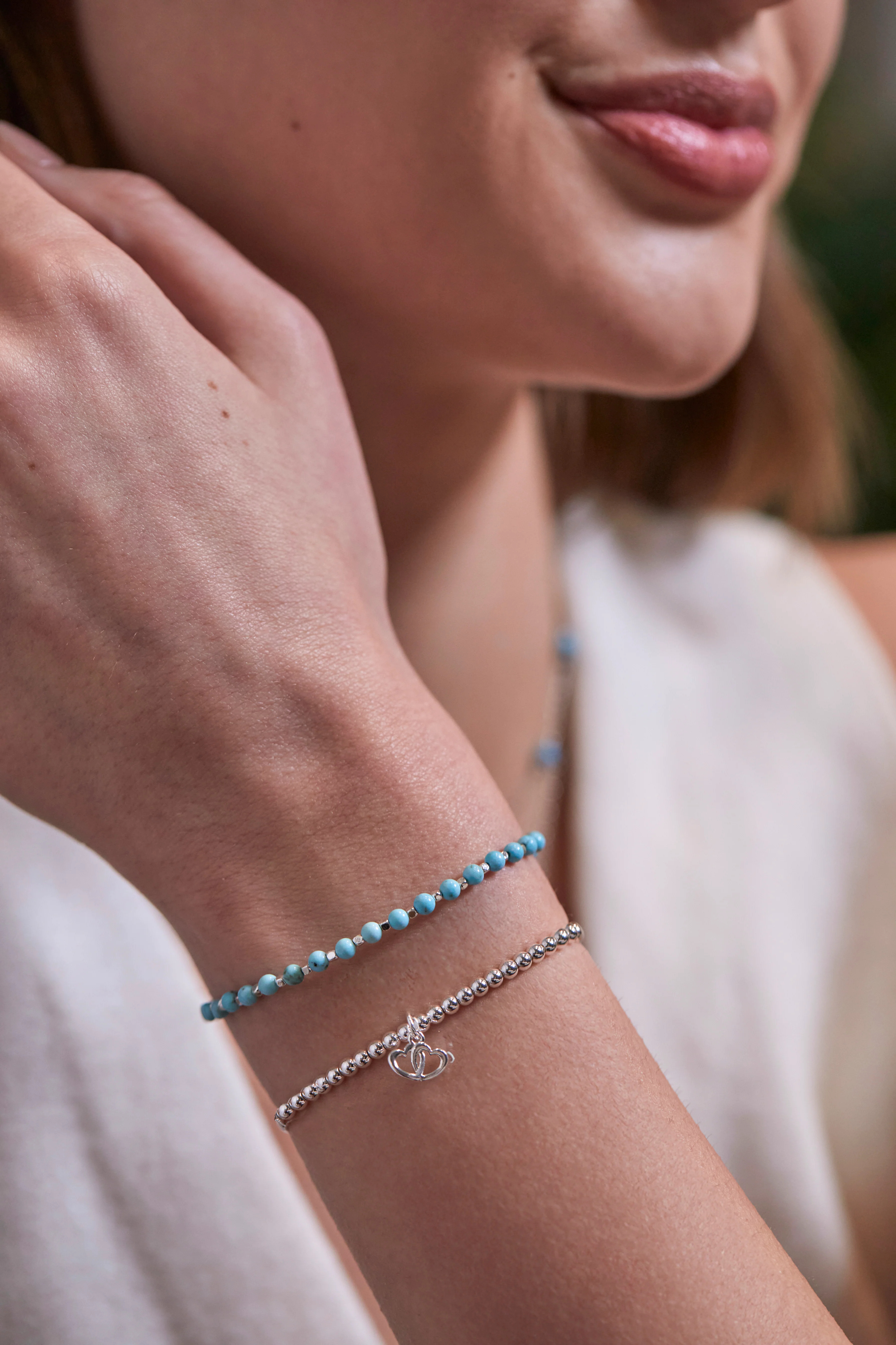 Wellness Howlite Gemstone Amelia Bracelet - Image 2