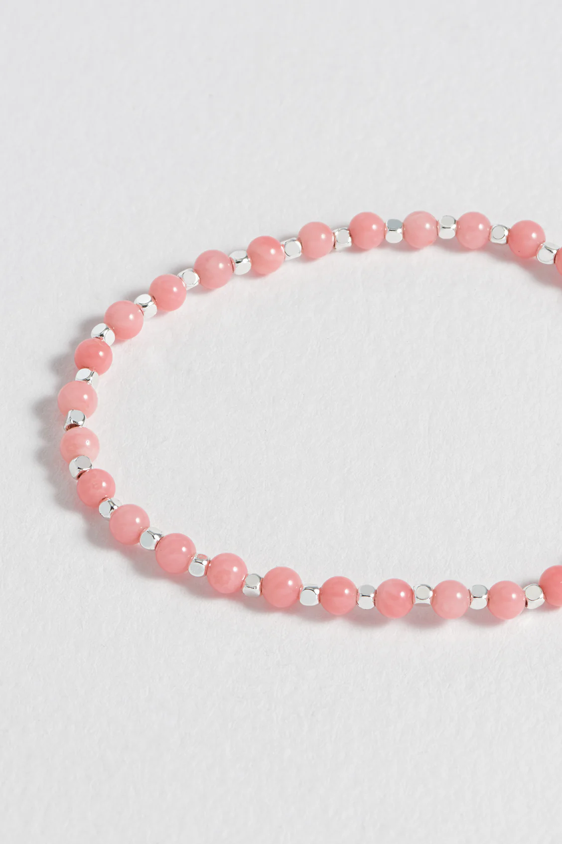 Wellness Coral Agate Gemstone Amelia Bracelet - Image 5