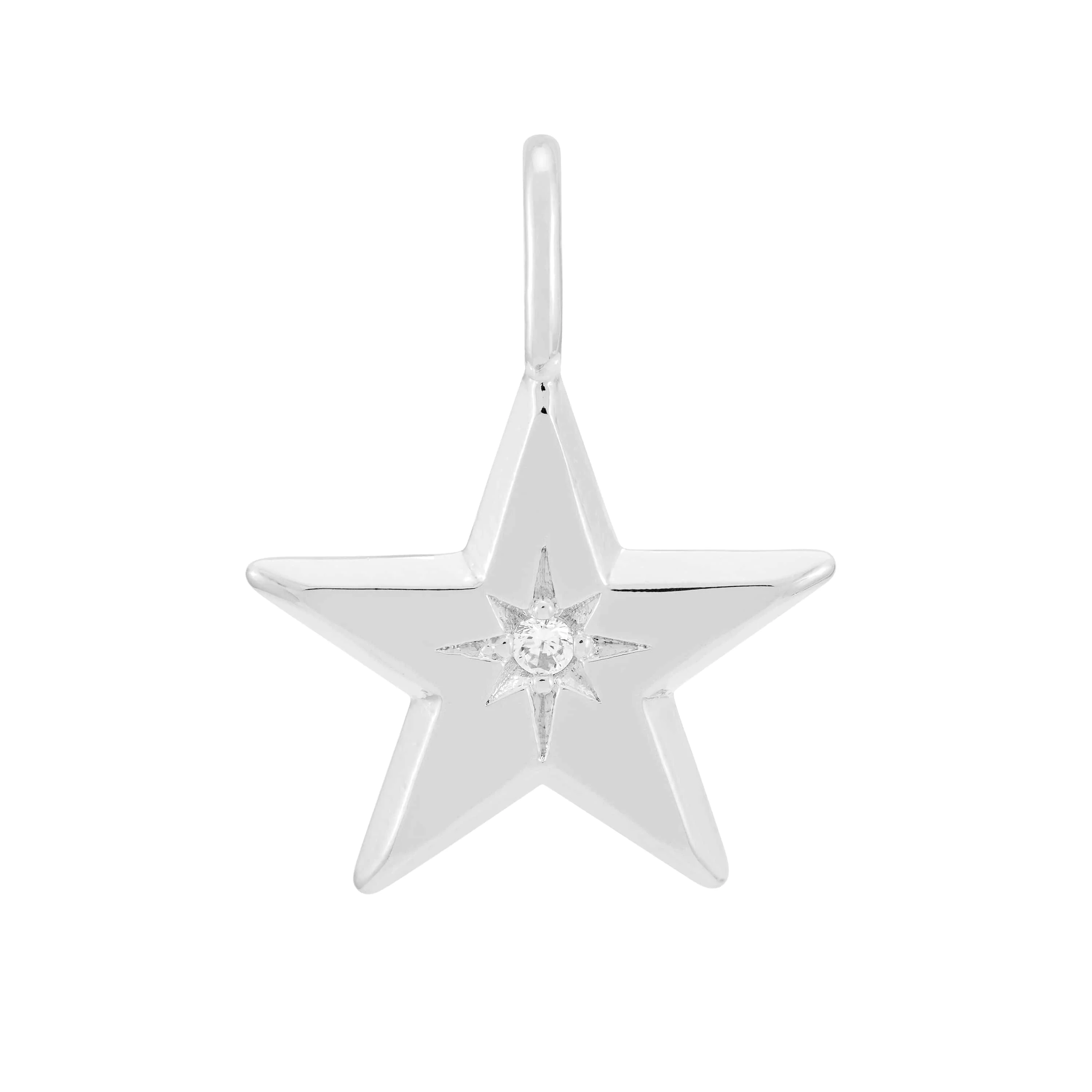 Star CZ Charm - Image 3