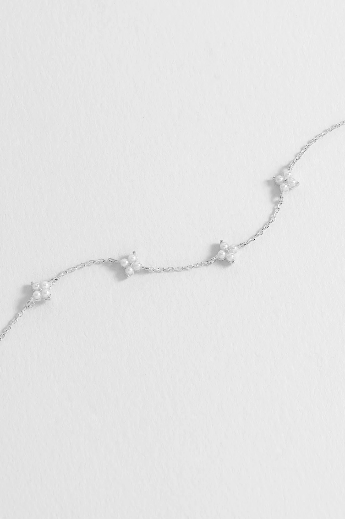 Mini Pearl Flower Bracelet - Image 6
