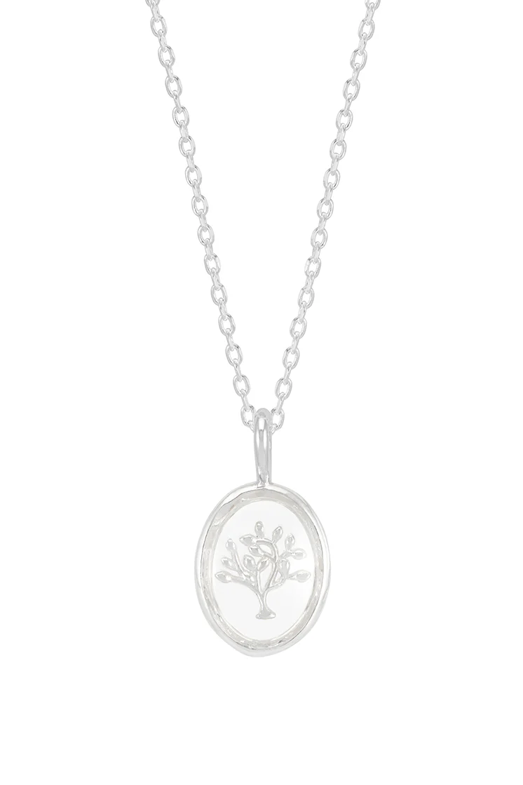 Resin Tree of Life Pendant Necklace - Image 3