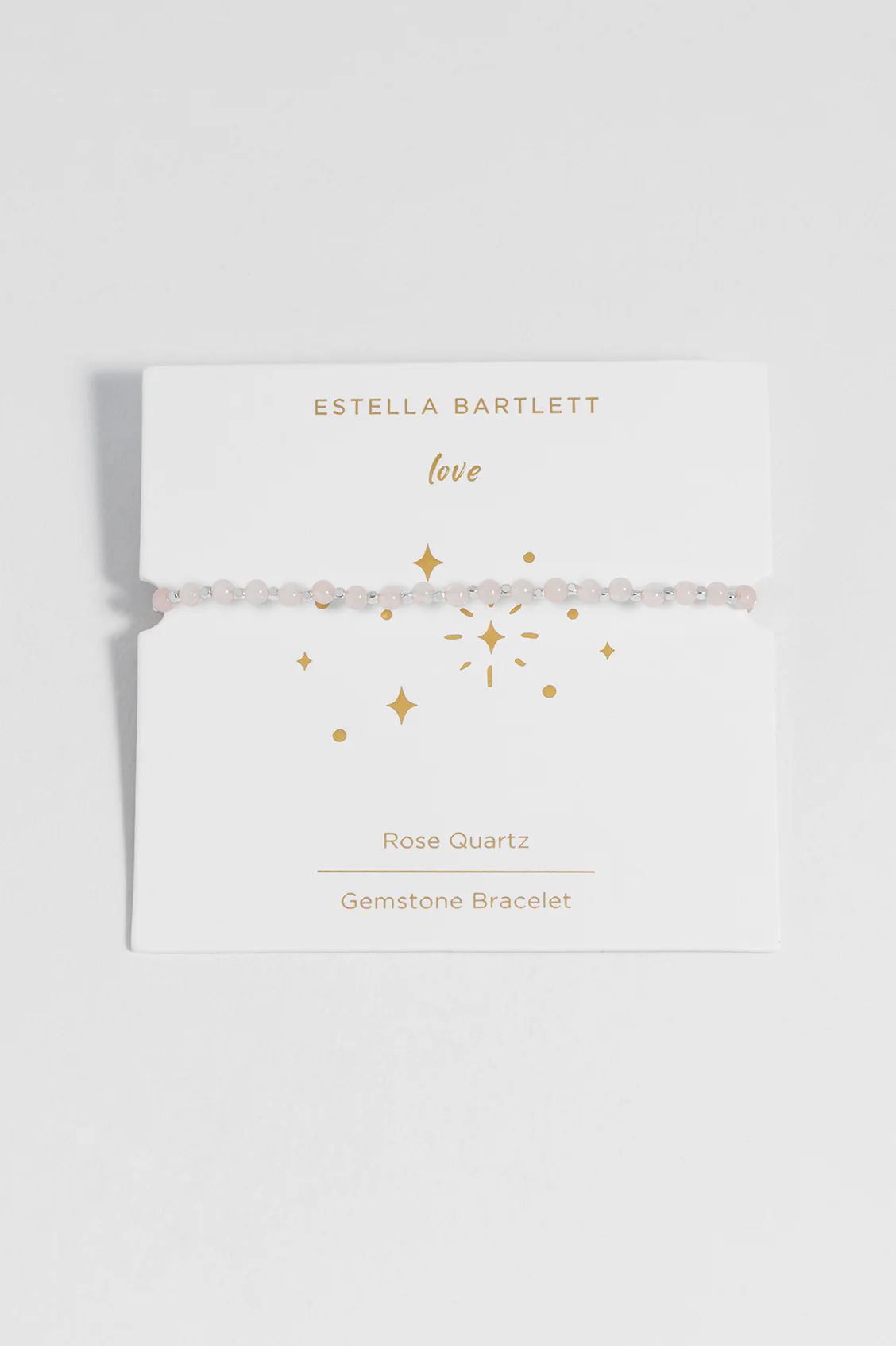 Wellness Rose Quartz Gemstone Amelia Bracelet