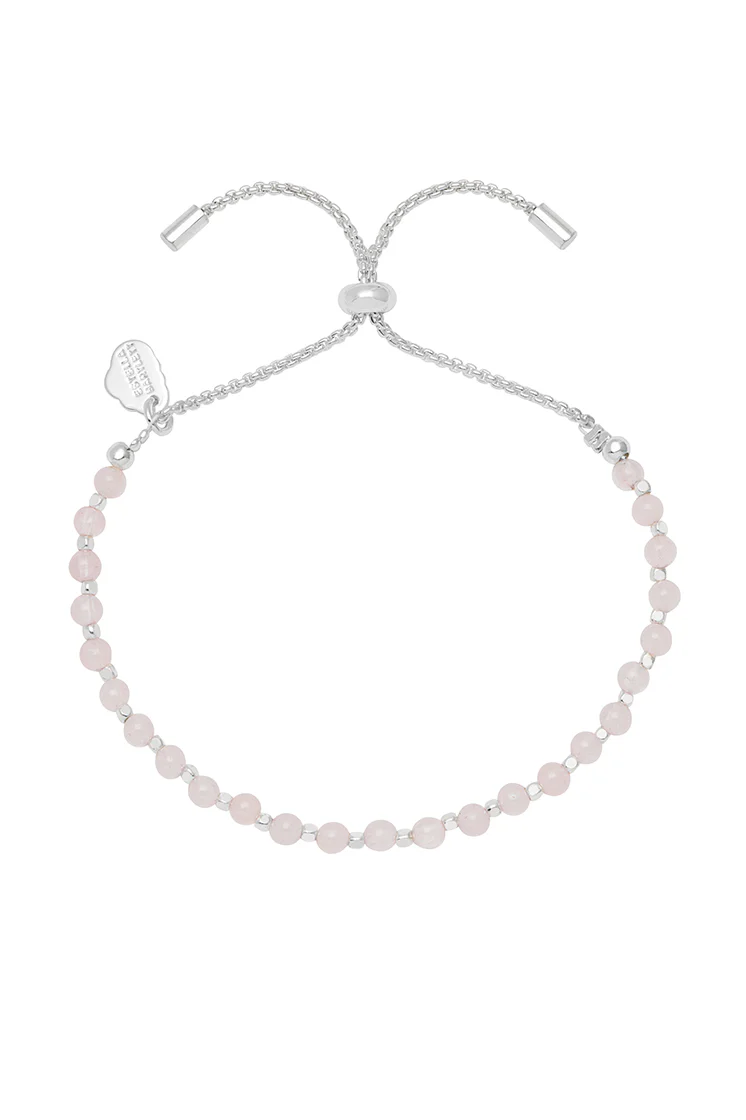 Wellness Rose Quartz Gemstone Amelia Bracelet - Image 3