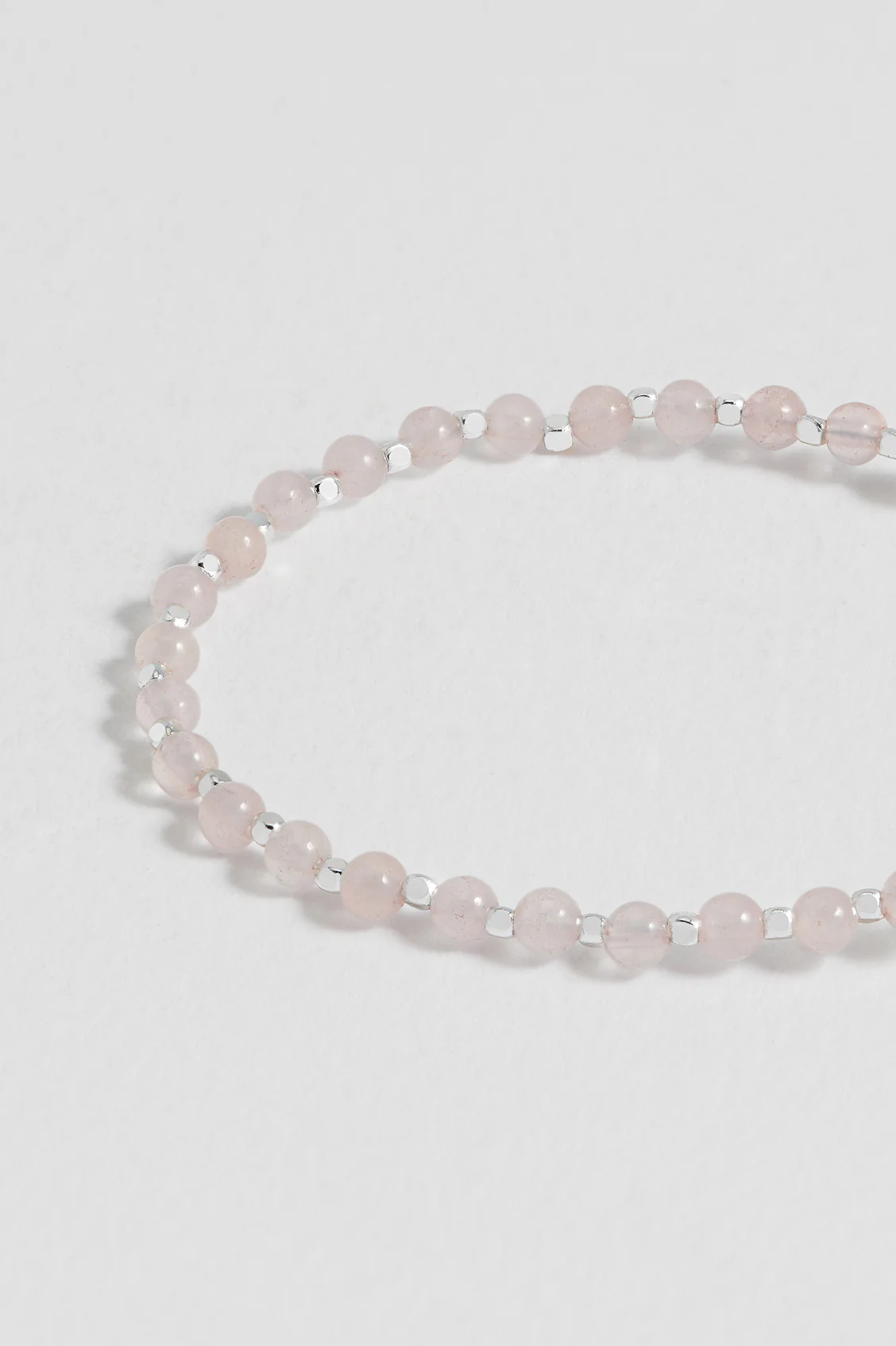 Wellness Rose Quartz Gemstone Amelia Bracelet - Image 6
